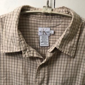 Calvin Klein Button Up size Large